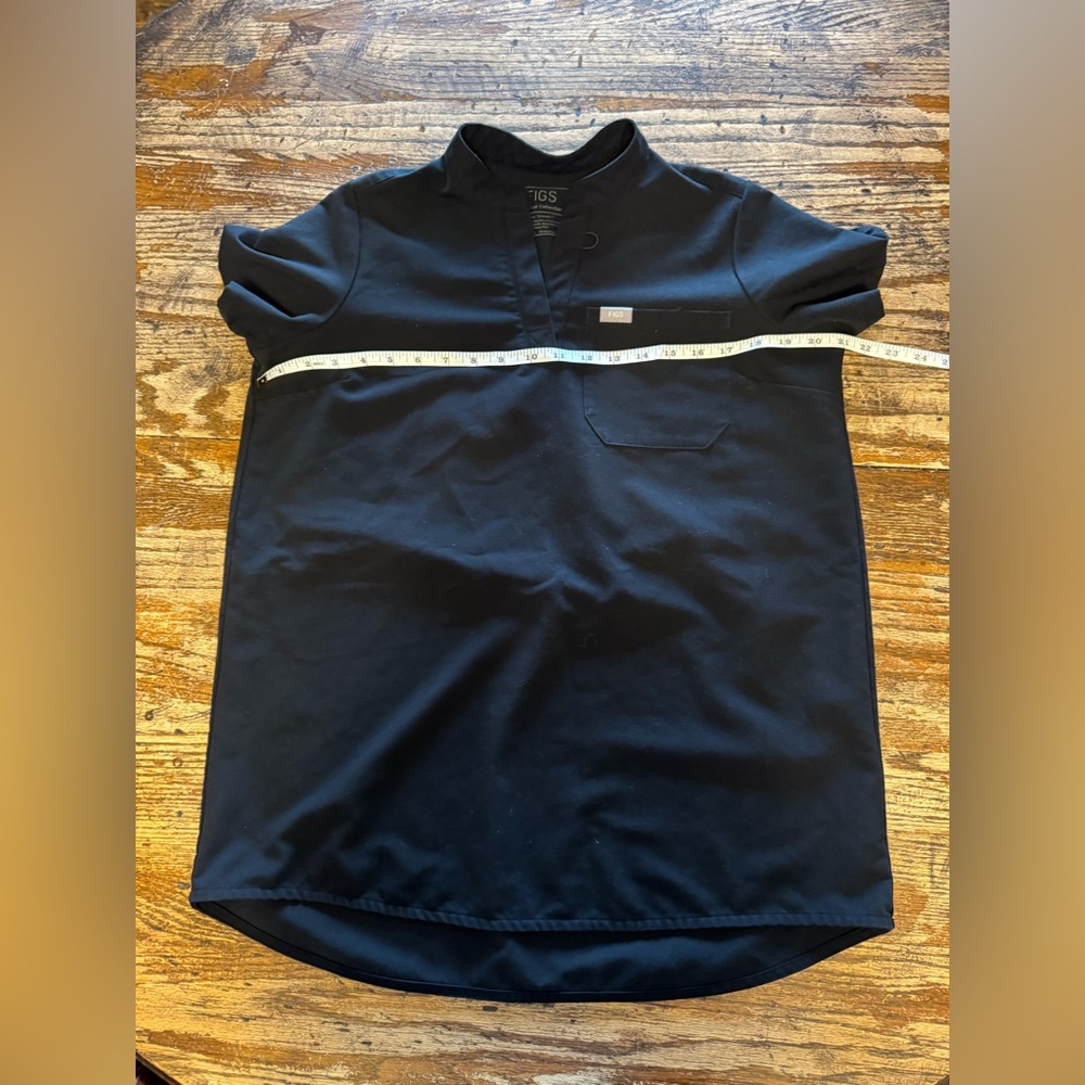 FIGS Black Short Sleeve Maternity